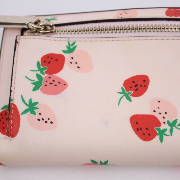 Kate Spade Pink Strawberry Wallet - Picture 7 of 7
